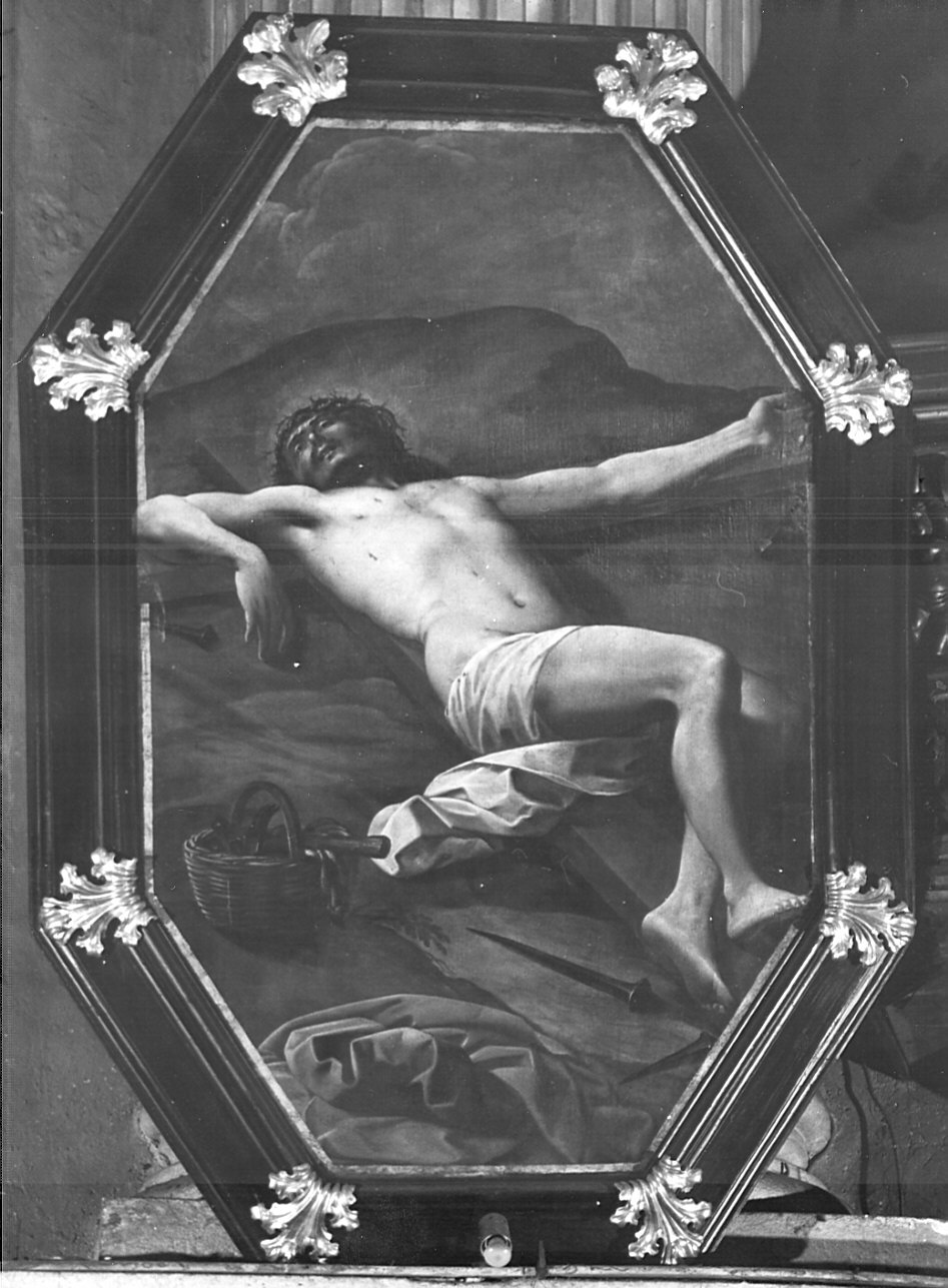 Cristo inchiodato alla croce (dipinto, opera isolata) di Crespi Daniele (attribuito) (sec. XVII)