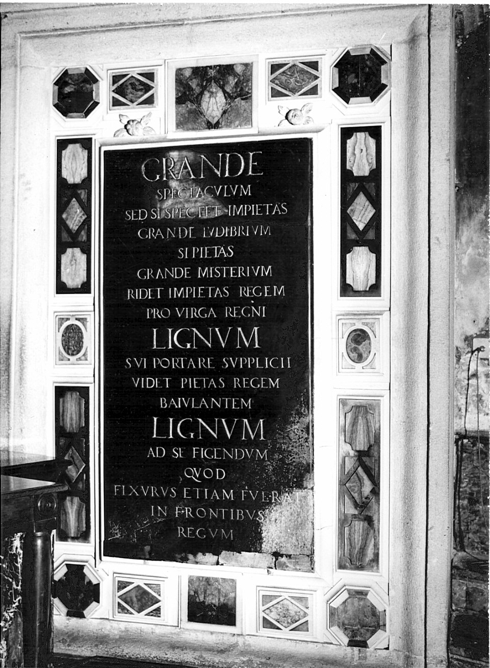 lapide, serie - bottega lombarda (sec. XVI)