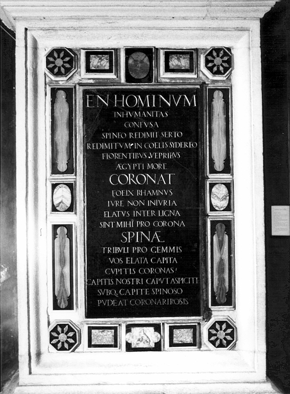 lapide, opera isolata - bottega lombarda (sec. XVI)