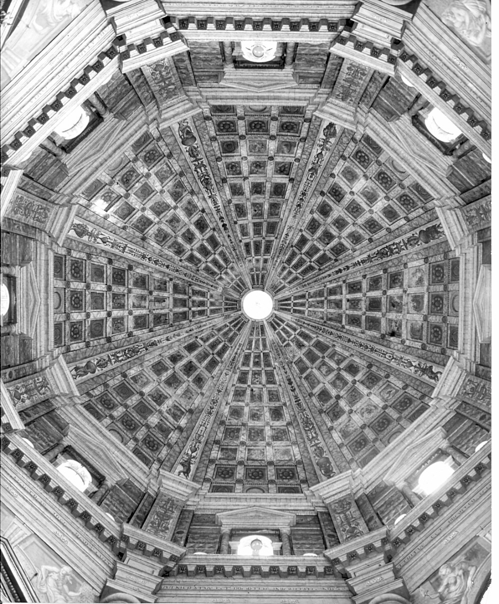 decorazione pittorica, opera isolata di Lombardo Cristoforo detto Lombardino (attribuito) (seconda metà sec. XVI)