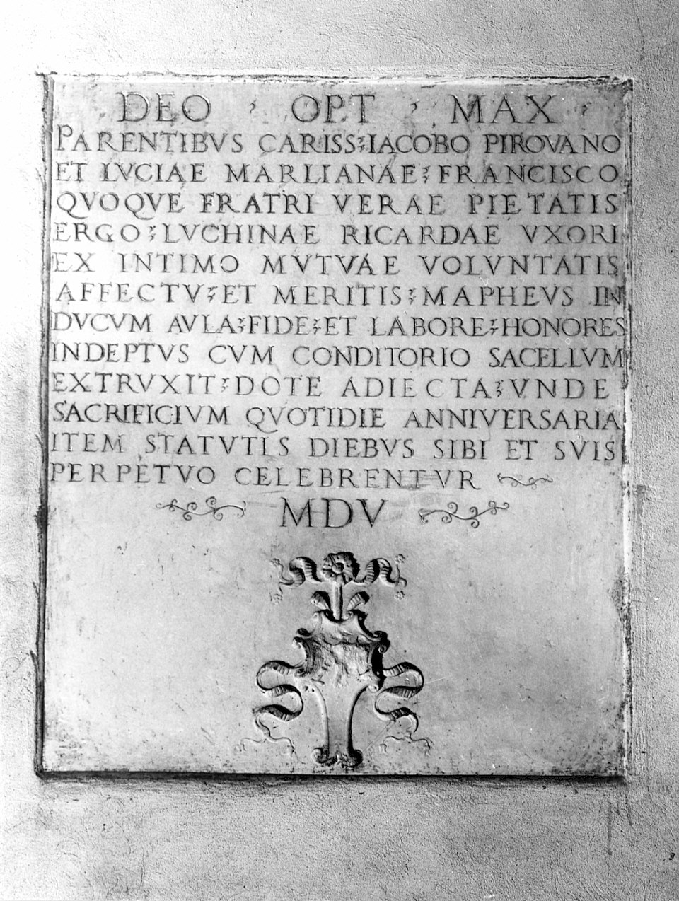 lapide tombale, opera isolata - bottega lombarda (sec. XVI)