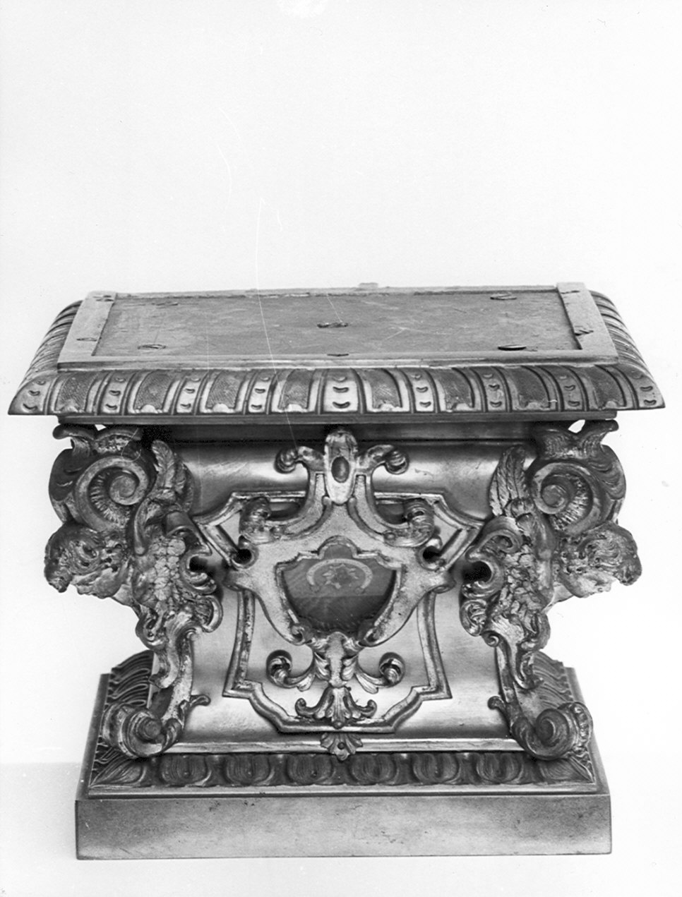 reliquiario a teca - a cassetta, serie - bottega lombarda (sec. XIX)