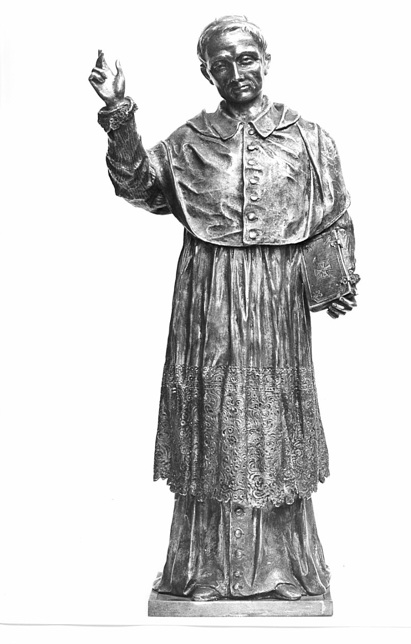 San Carlo Borromeo (statua, opera isolata) - bottega lombarda (fine/inizio secc. XIX/ XX)