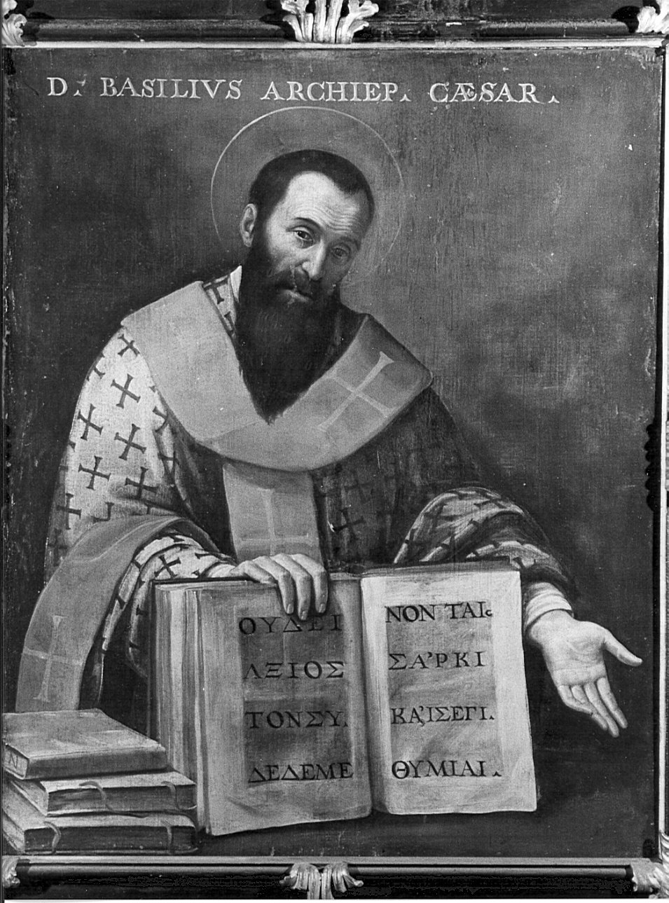 San Basilio (dipinto, opera isolata) - ambito lombardo (sec. XVII)