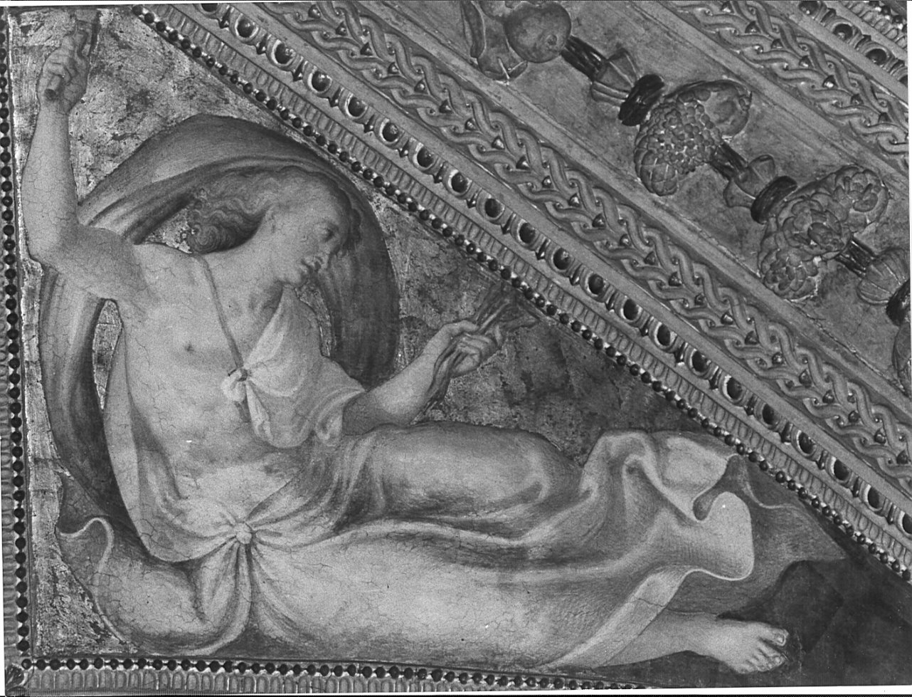 angelo con strumento della passione: chiodi (dipinto, elemento d'insieme) di Campi Giulio, Campi Antonio (attribuito) (sec. XVI)