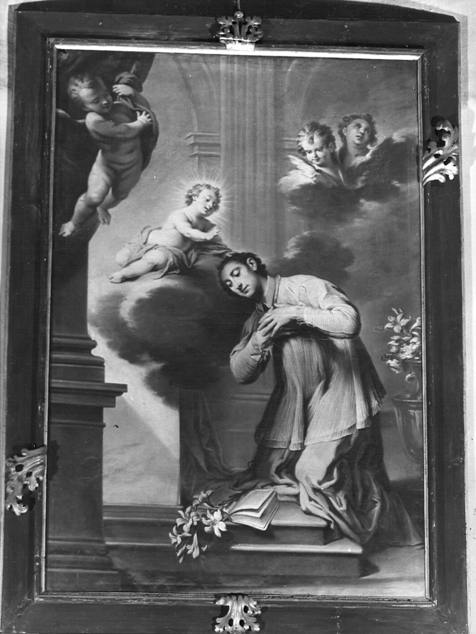 Sant'Antonio da Padova (dipinto, opera isolata) - ambito lombardo (sec. XVIII)