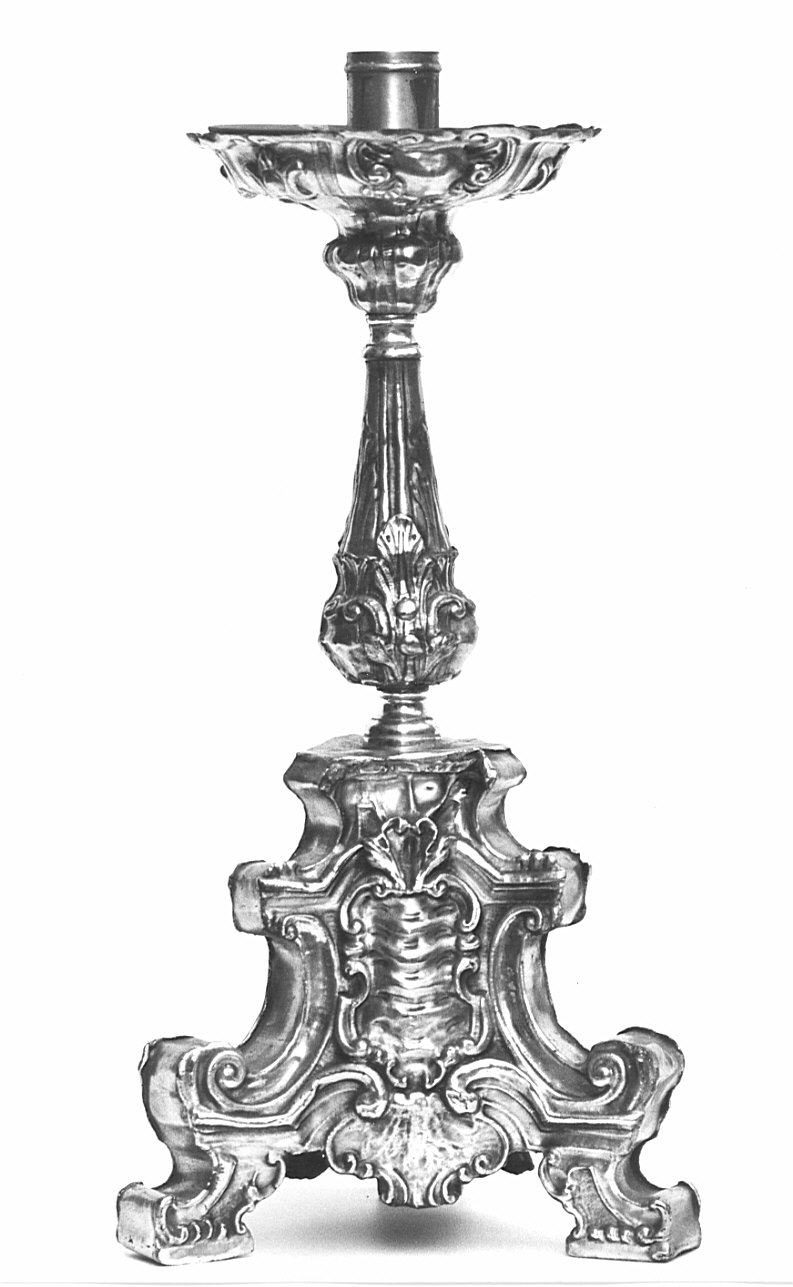 candeliere, serie - bottega lombarda (sec. XVIII)