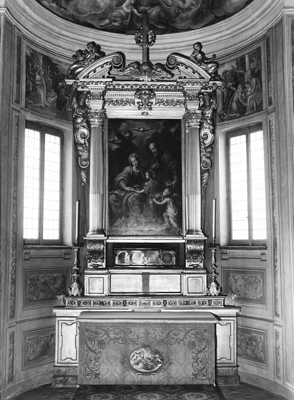 altare, opera isolata - bottega lombarda (inizio sec. XVII)