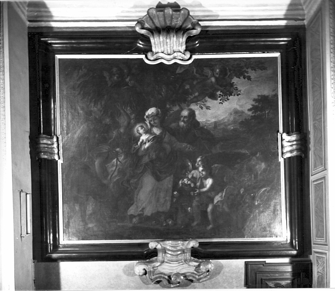 cornice di dipinto, serie - bottega lombarda (inizio sec. XIX)