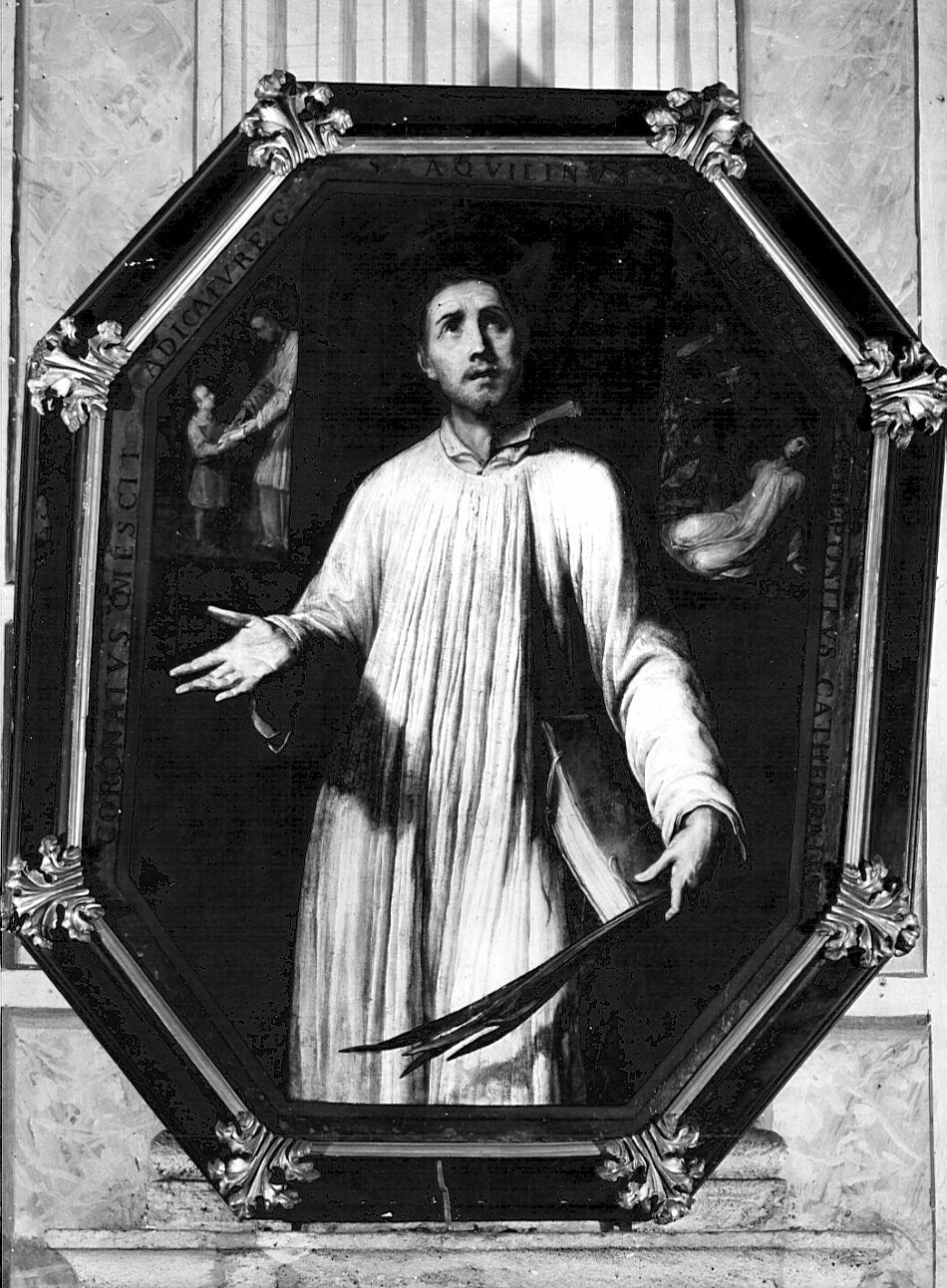 San Aquilino (dipinto, opera isolata) di Crespi Daniele (attribuito) (sec. XVII)