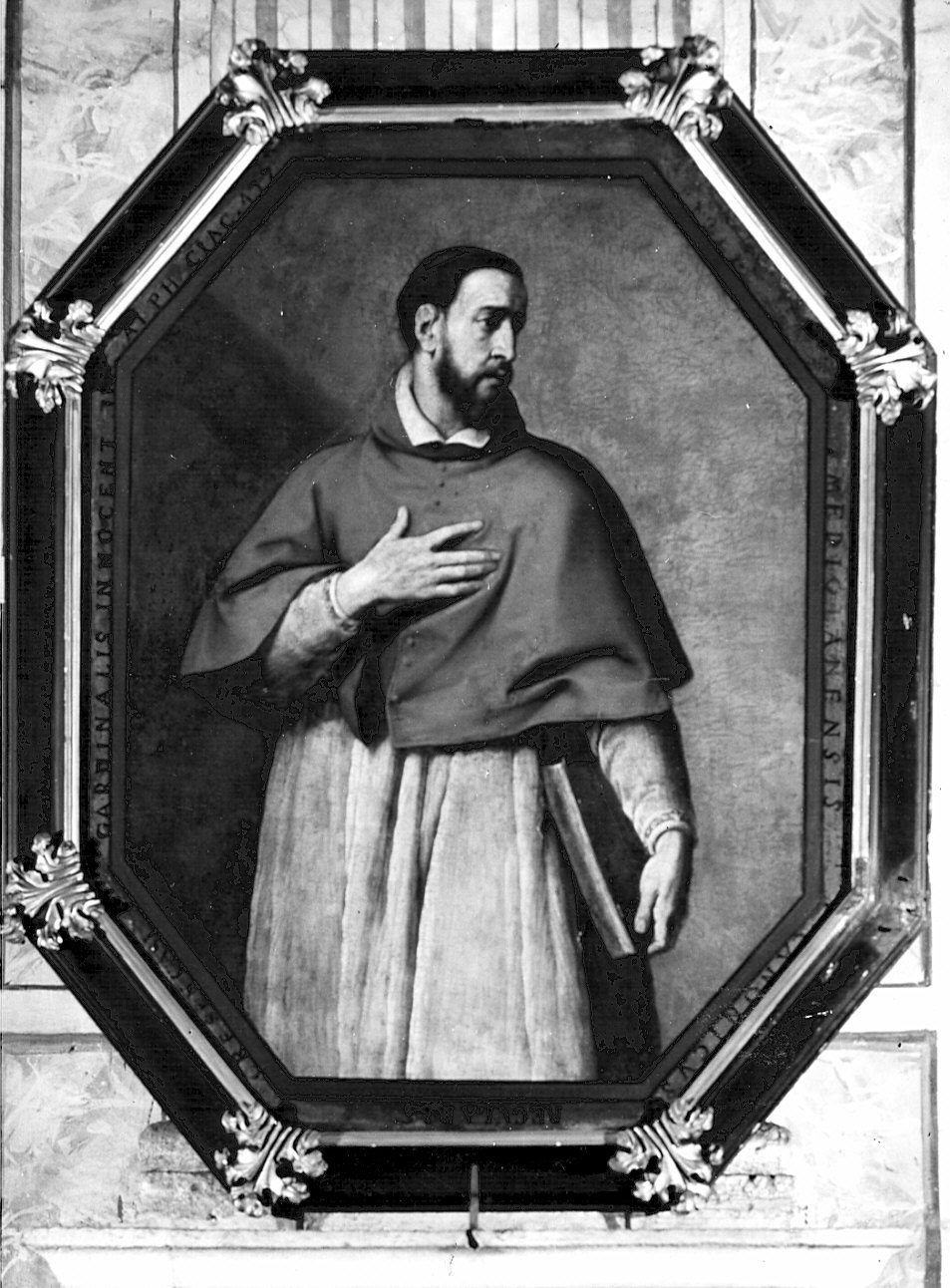 cardinale di Innocenzo II (dipinto, opera isolata) di Crespi Daniele (cerchia) (sec. XVII)