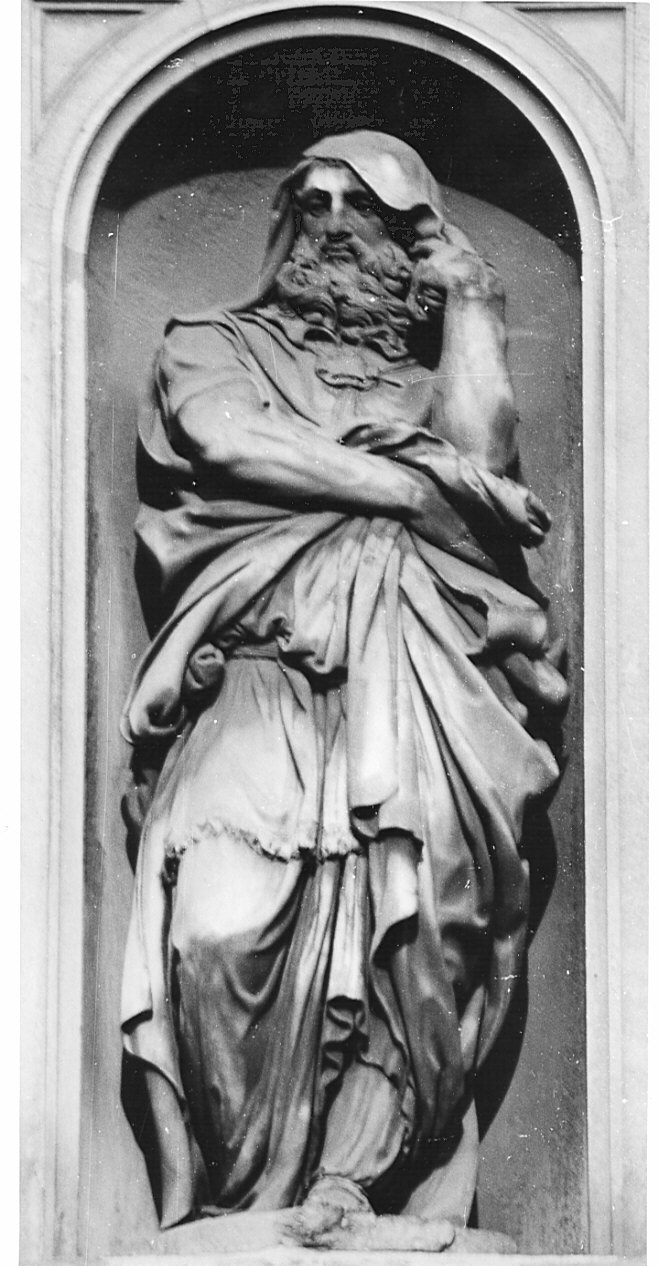 Zaccaria (statua, opera isolata) di Fontana Annibale (sec. XVI)