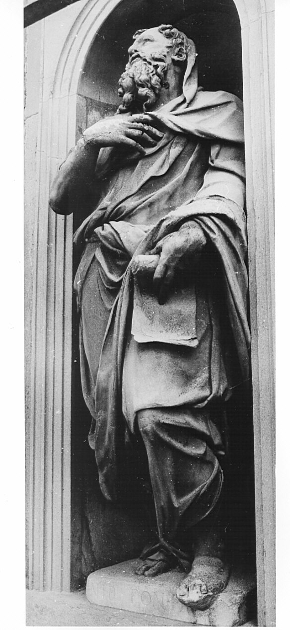 Geremia (statua, opera isolata) di Fontana Annibale (sec. XVI)