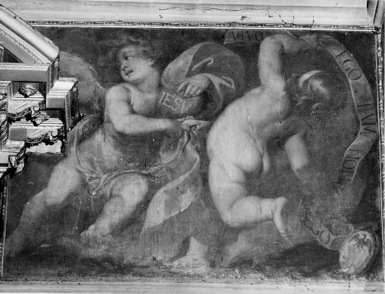 angeli (dipinto, opera isolata) di Storer Johann Christophorus (attribuito) (sec. XVII)