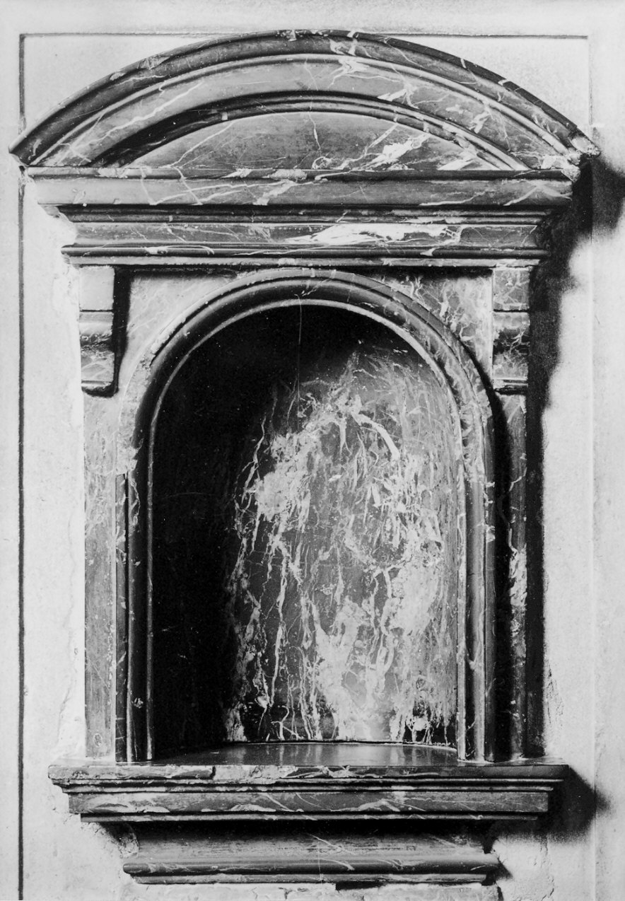 nicchia, opera isolata - bottega lombarda (sec. XVII)