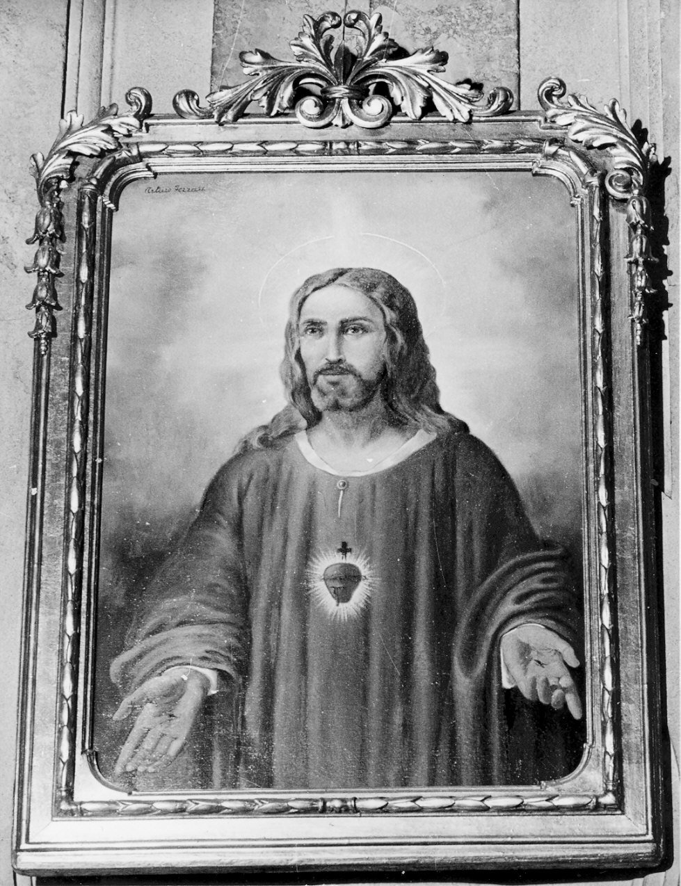 cornice di dipinto, opera isolata - bottega lombarda (sec. XIX)