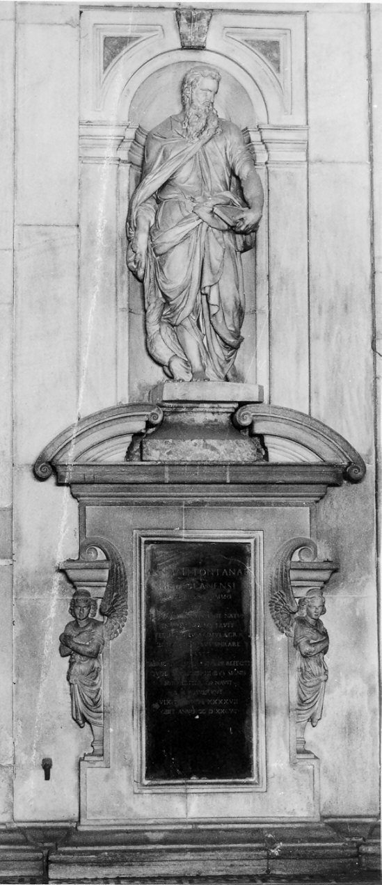 San Giovanni Evangelista (statua, opera isolata) di Fontana Annibale (sec. XVI)