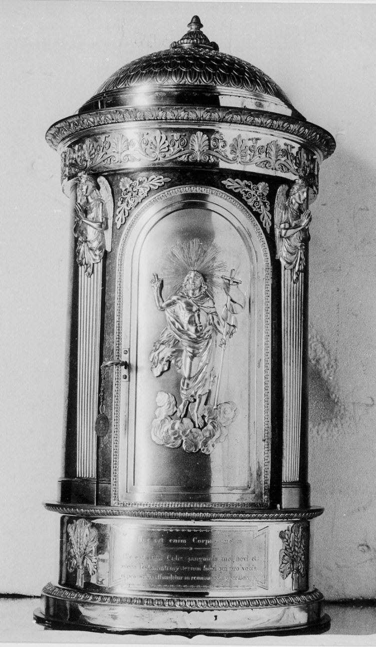 tabernacolo, opera isolata - bottega lombarda (inizio sec. XIX)