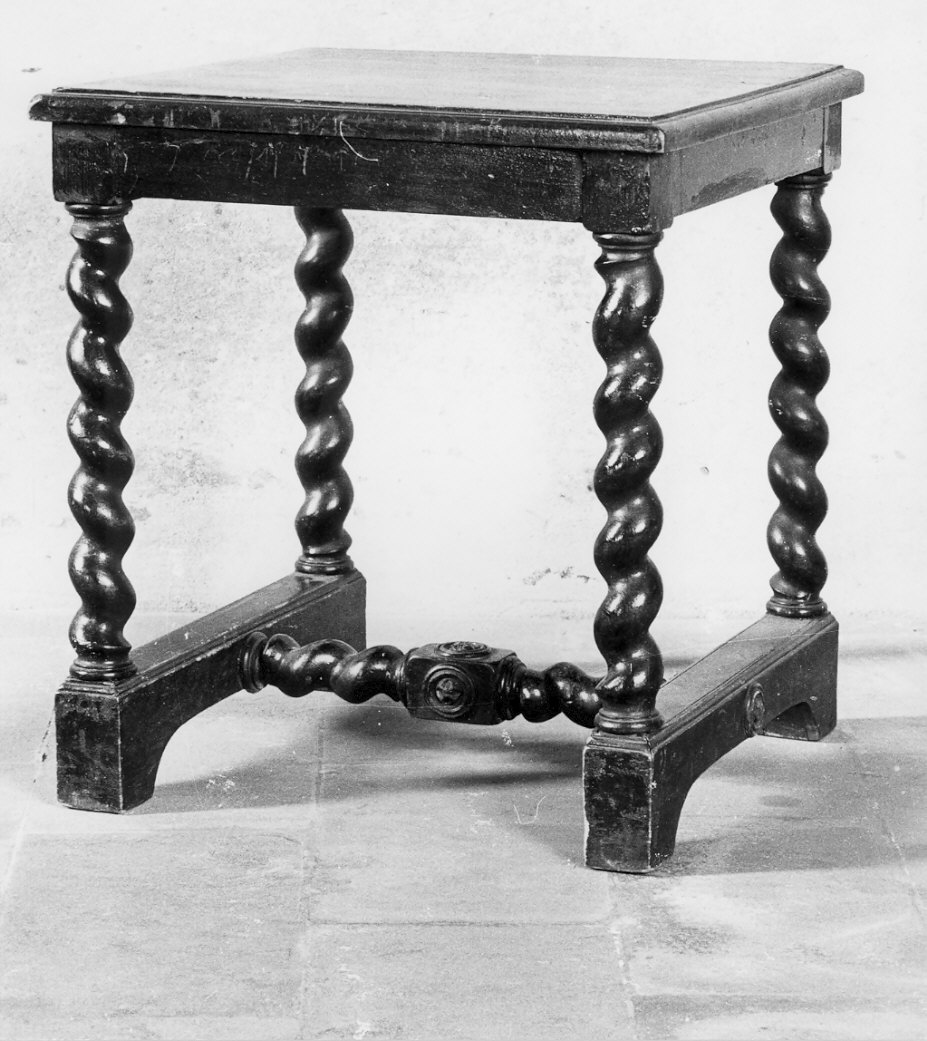 sgabello, serie - bottega lombarda (sec. XIX)