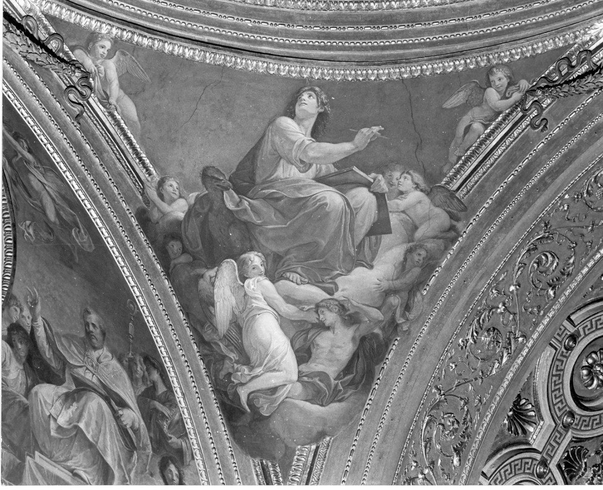 San Giovanni Evangelista (dipinto, elemento d'insieme) di Appiani Andrea (sec. XVIII)