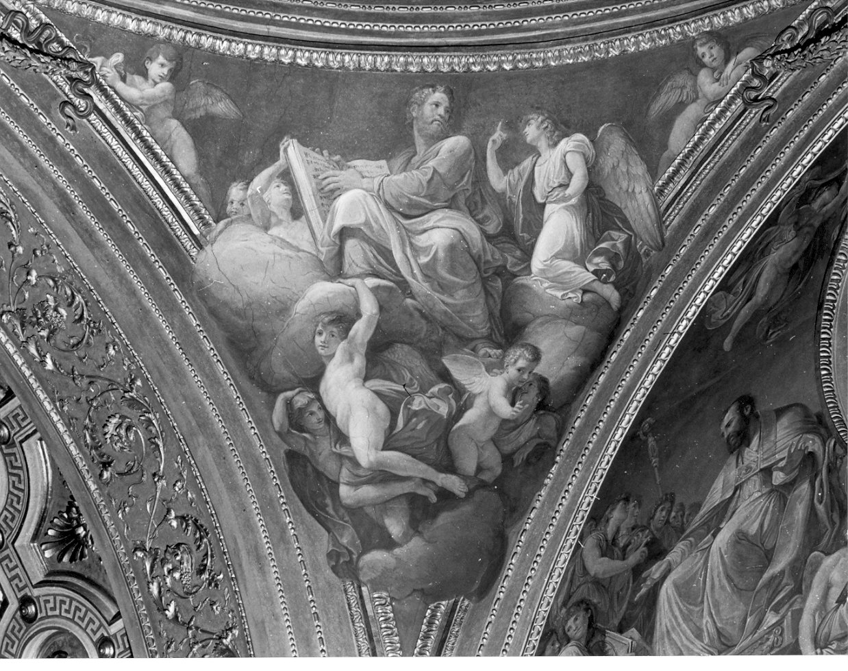 San Matteo (dipinto, elemento d'insieme) di Appiani Andrea (sec. XVIII)