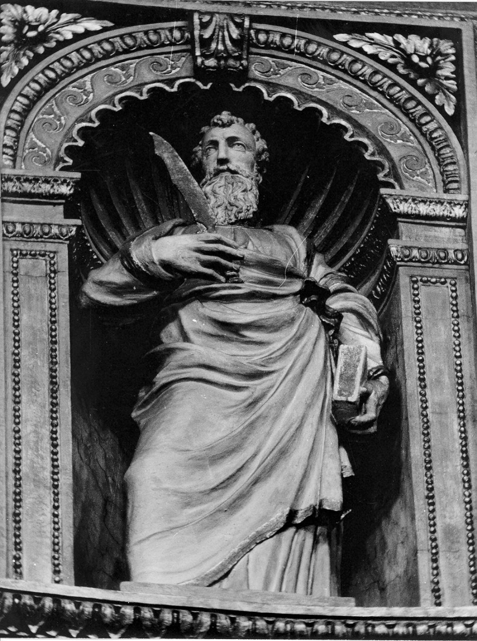 San Bartolomeo (statua, opera isolata) di De Fondatis Agostino detto Padovano (secc. XV/ XVI)