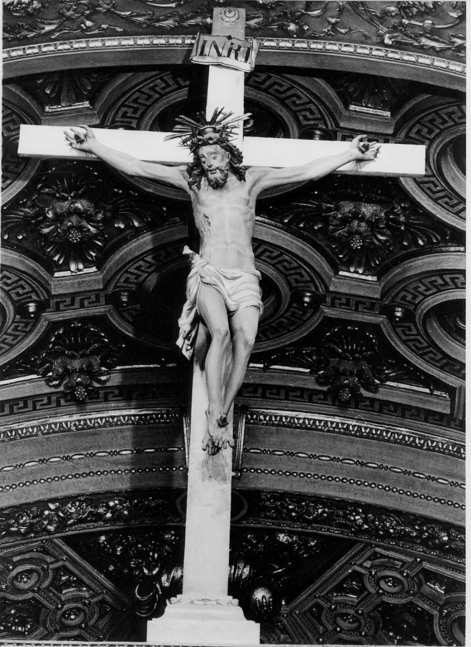 crocifisso, opera isolata - bottega lombarda (sec. XVIII)