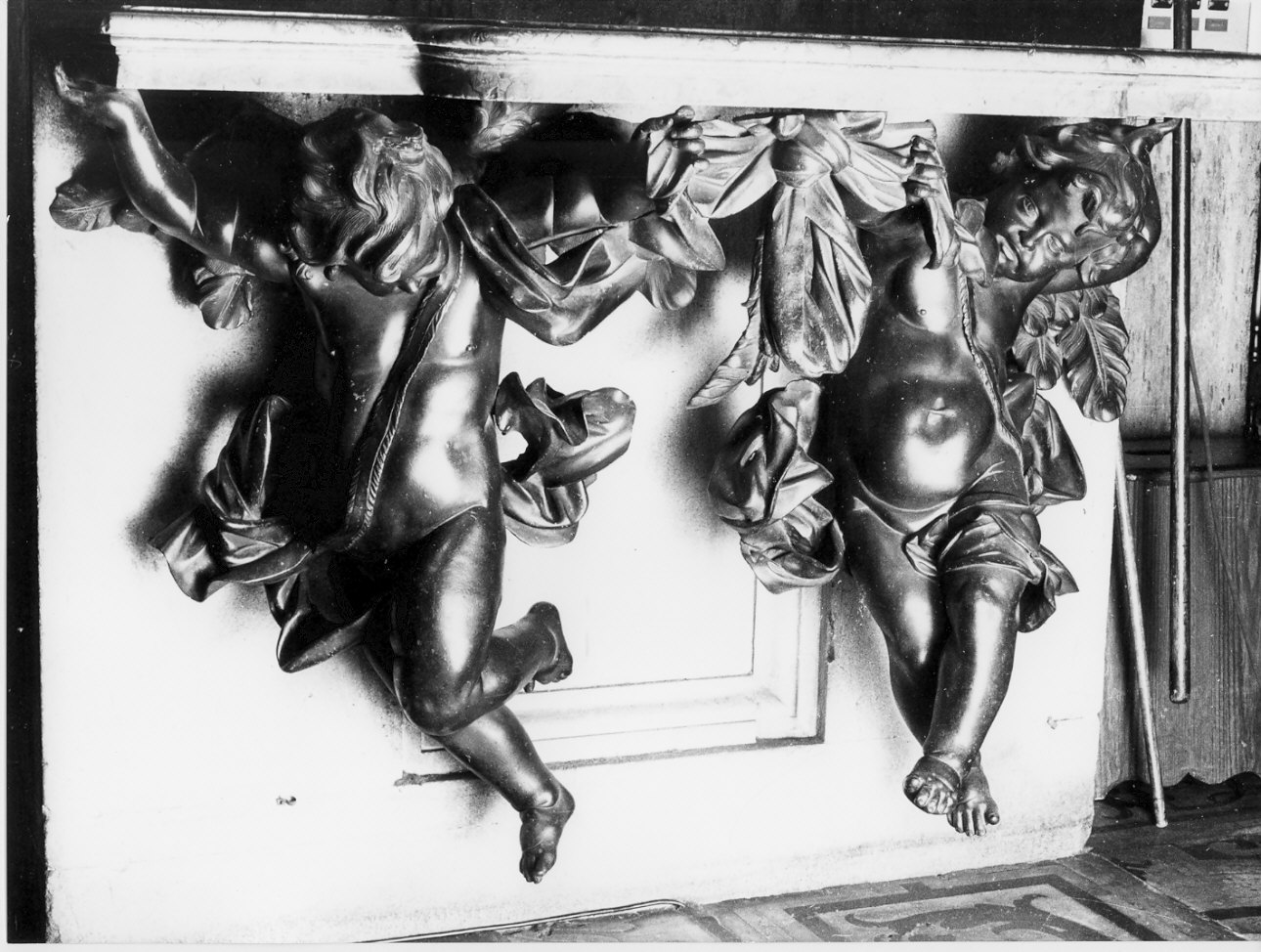 putti (scultura, opera isolata) - bottega lombarda (sec. XVII)
