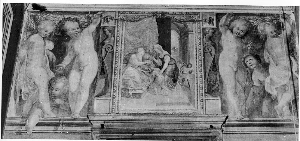 putti (decorazione plastica, opera isolata) - ambito lombardo (sec. XVI)