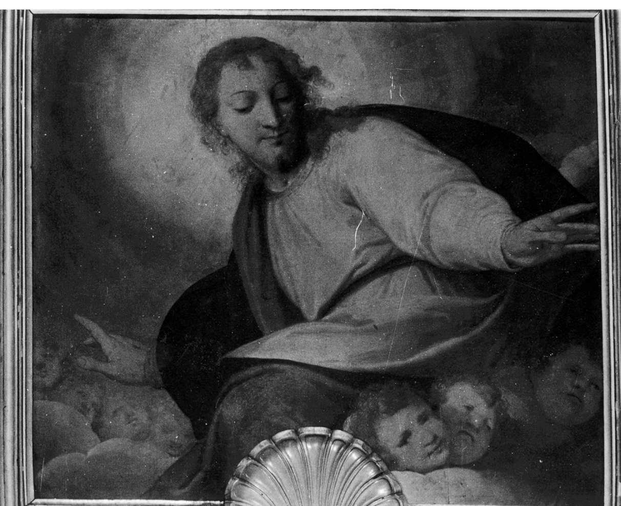 Cristo redentore benedicente (dipinto, opera isolata) di Procaccini Camillo (attribuito) (prima metà sec. XVII)