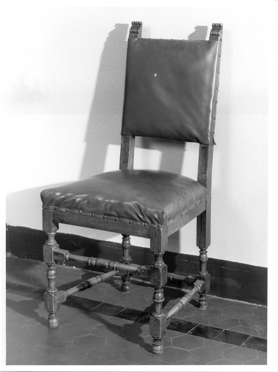 sedia, serie - ambito lombardo (terzo quarto sec. XIX)