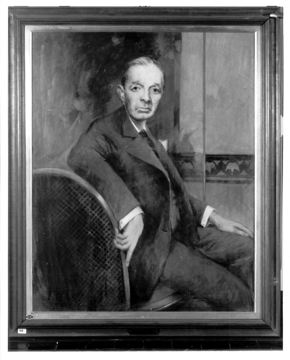 Ritratto di Angelo Bettino (dipinto, opera isolata) di Iacchini (sec. XX)