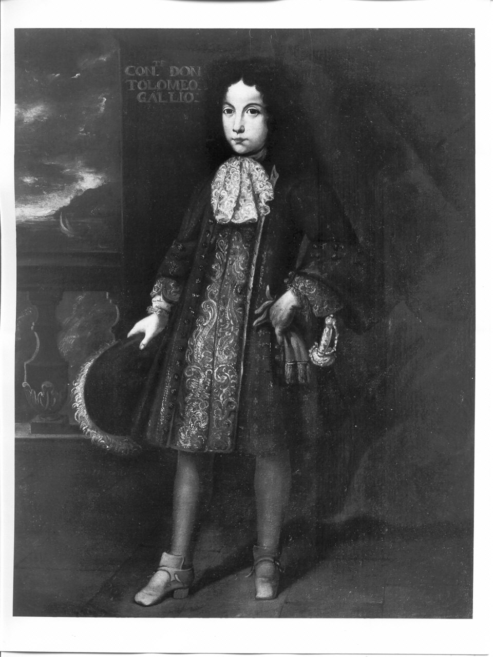 Ritratto di Tolomeo Gallio (dipinto, opera isolata) - ambito lombardo (sec. XVII)
