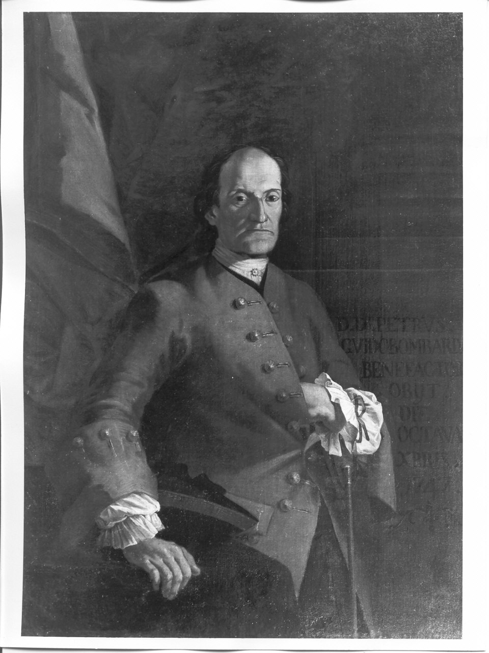 Ritratto di Pietro Guidobombarda (dipinto, opera isolata) - ambito lombardo (sec. XVIII)