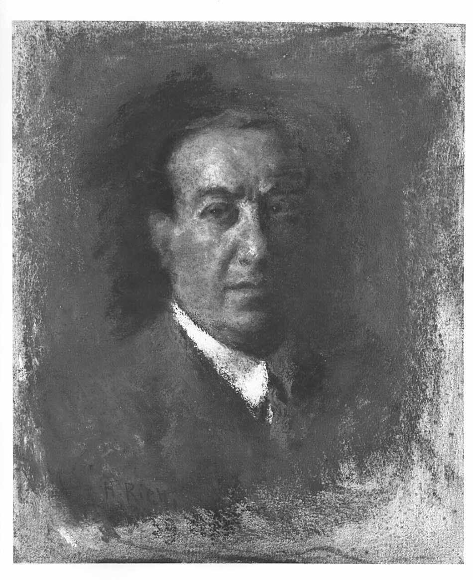 Ritratto di Alfredo Ravasco (dipinto, opera isolata) di Rietti Arturo (sec. XX)