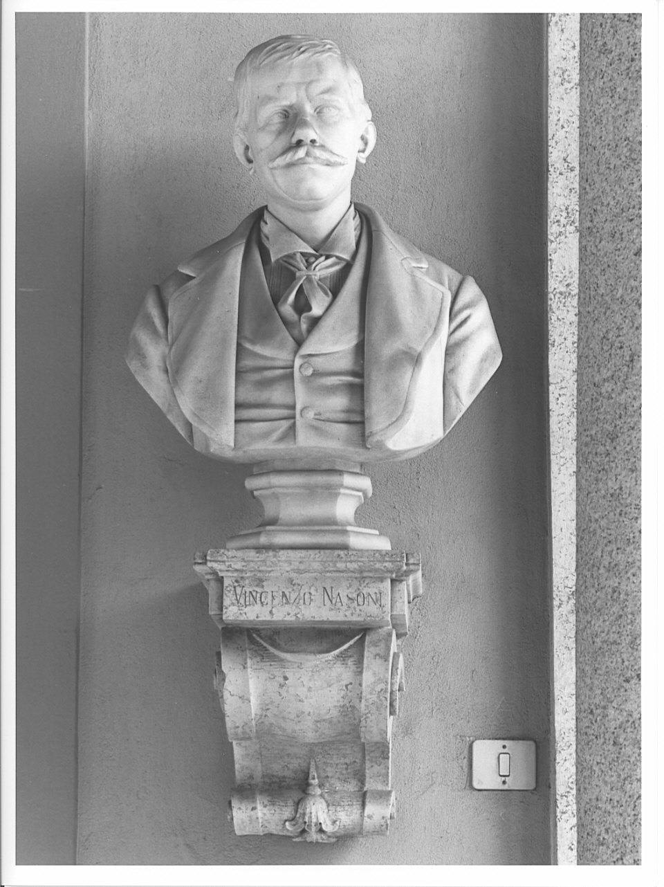 Vincenzo Nasoni (busto, opera isolata) - ambito lombardo (sec. XX)