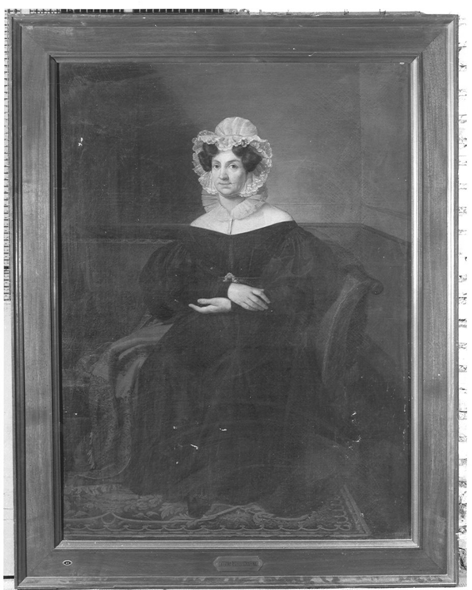 Ritratto di Caterina Rastelli Schiaffinati (dipinto, opera isolata) - ambito lombardo (sec. XIX)