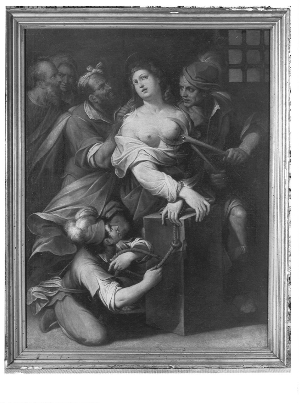 martirio di Sant'Agata (dipinto, opera isolata) di Procaccini Camillo (bottega) (primo quarto sec. XVII)