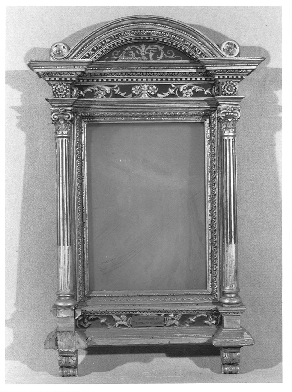 cornice di dipinto, opera isolata - ambito lombardo (seconda metà sec. XIX)