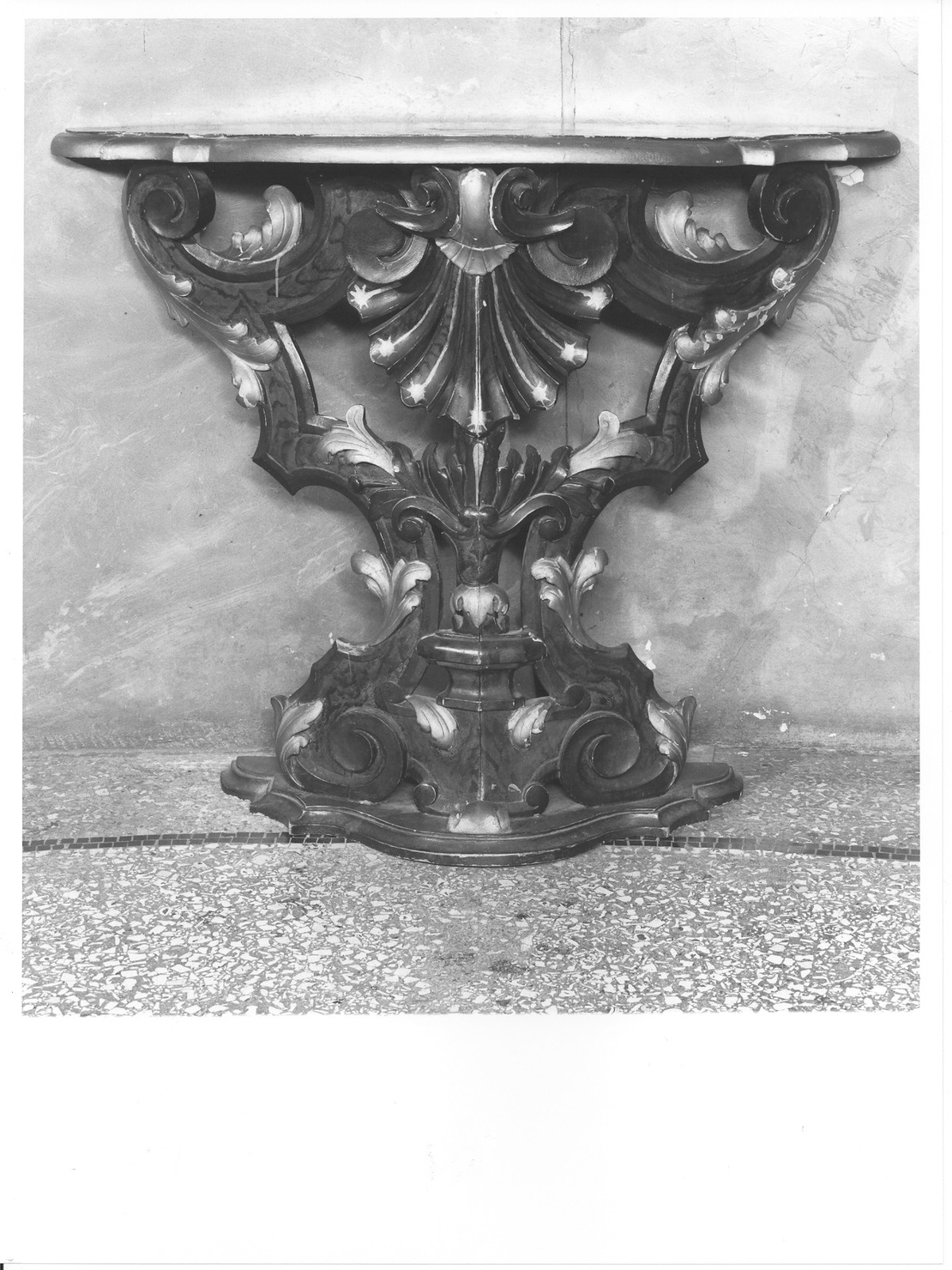 console, coppia - ambito lombardo (prima metà sec. XVIII)