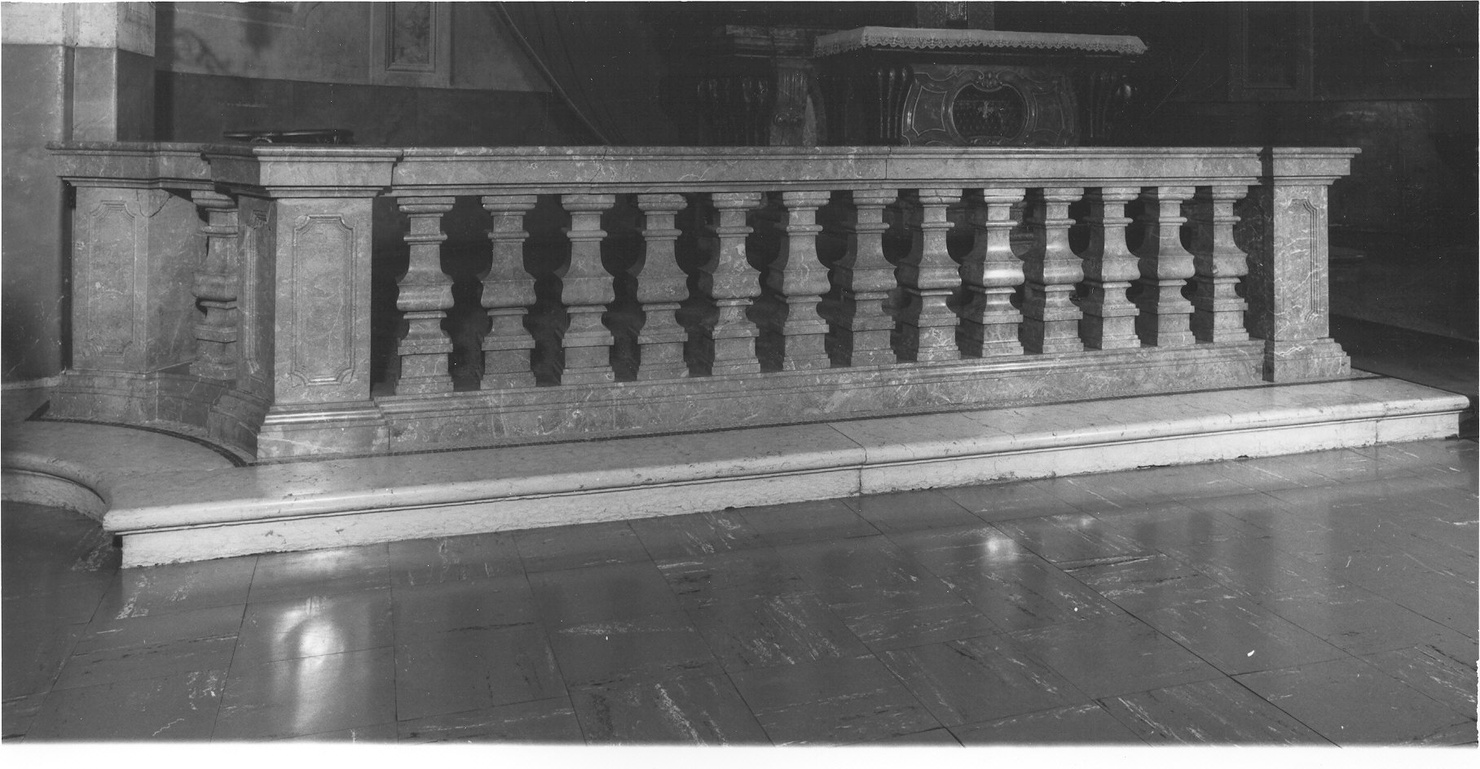 balaustrata di altare, coppia - ambito lombardo (sec. XVII)