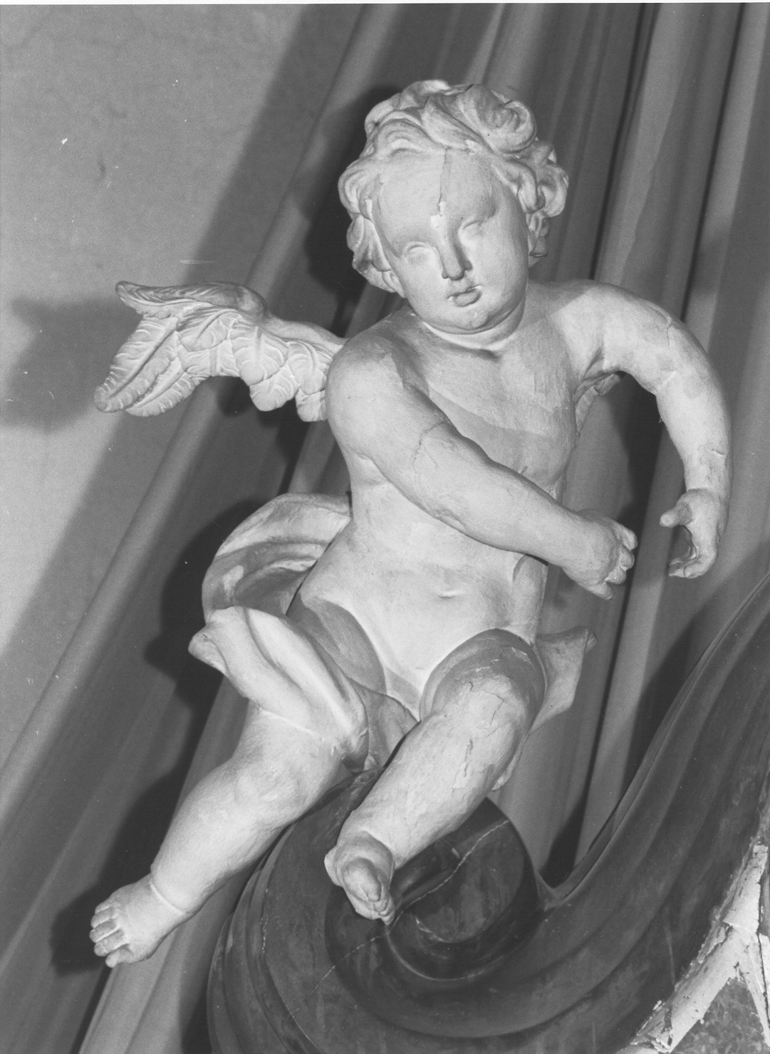 angioletto (statua, coppia) - ambito lombardo (prima metà sec. XVIII)