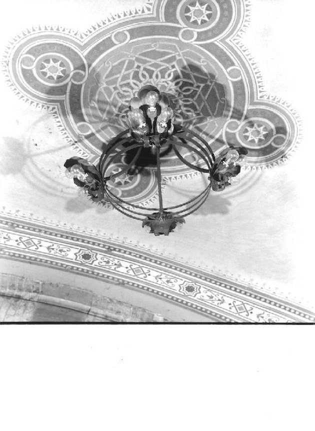 lampadario, opera isolata - produzione milanese (sec. XX)