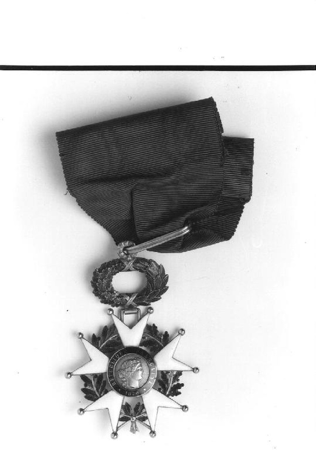 Legione d'Onore di Francia, Legione d'Onore di Francia (onoreficenza, opera isolata) di Lemoine Ouizille (attribuito) (sec. XIX)