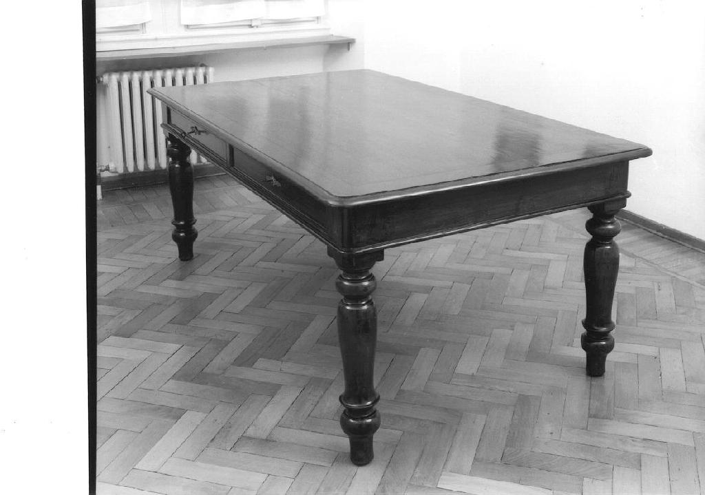 tavolo, opera isolata - ambito lombardo (ultimo quarto sec. XIX)