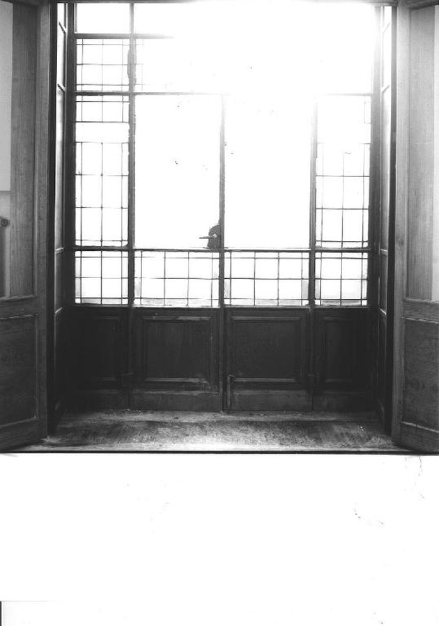 porta finestra, elemento d'insieme - ambito lombardo (sec. XX)