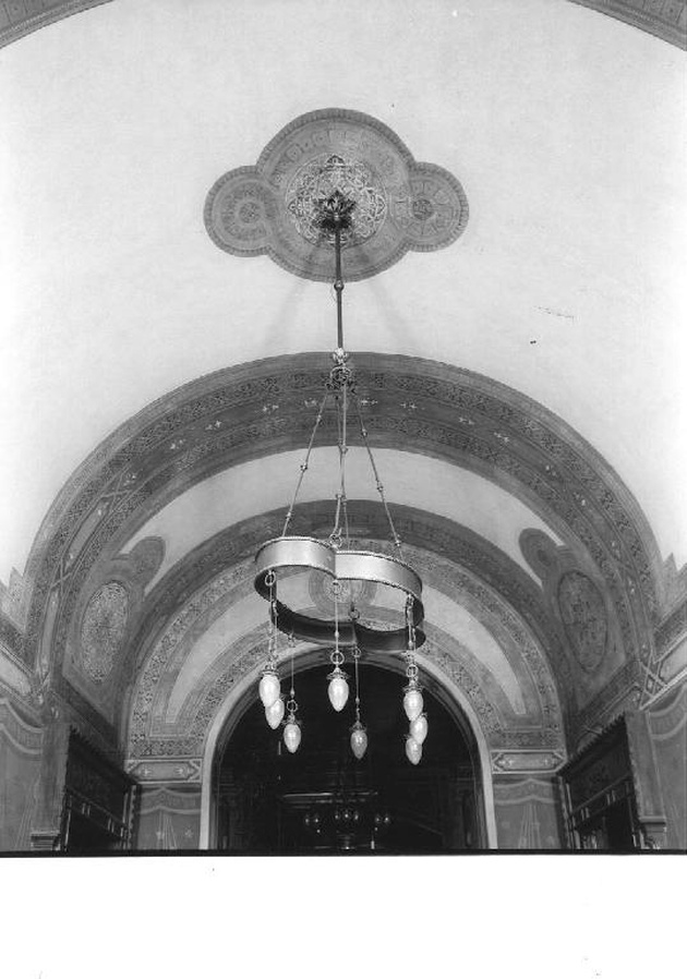 lampadario, opera isolata - ambito lombardo (sec. XX)
