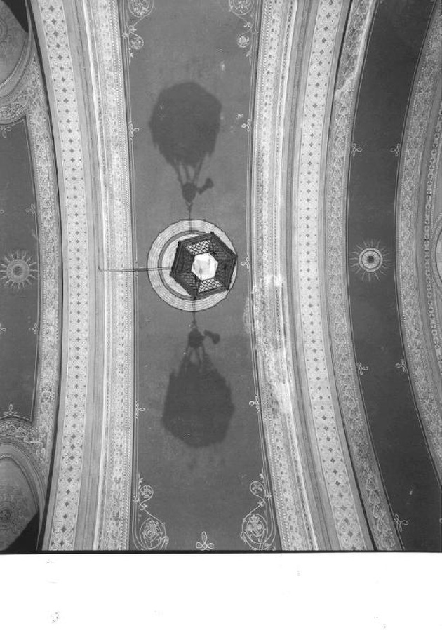 motivi decorativi geometrici e vegetali stilizzati, motivi decorativi geometrici e vegetali stilizzati (decorazione pittorica, opera isolata) di Comolli Angelo (attribuito) (sec. XX)