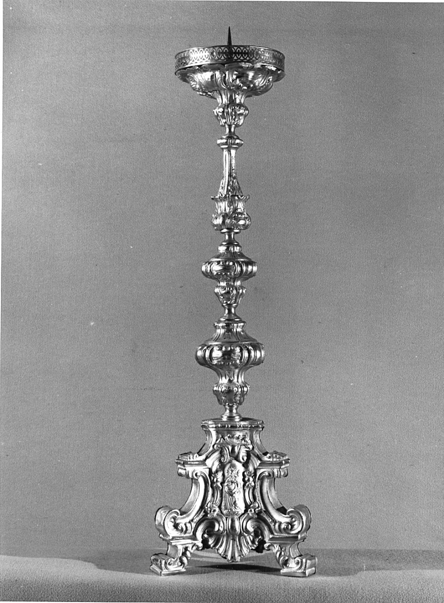 candeliere, serie - manifattura italiana (fine/inizio secc. XIX/ XX)