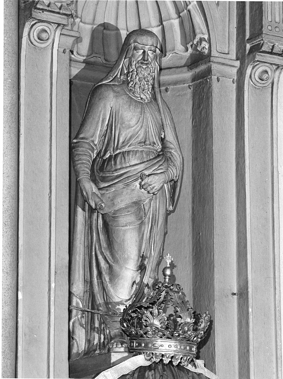 Geremia (statua, opera isolata) - bottega lombarda (sec. XIX)